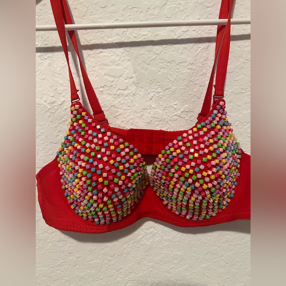 Colorful bra/top size MEDIUM